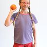 TINA - lässiges Basicshirt mit kurzen Ärmeln 86-152 thumbnail number 4