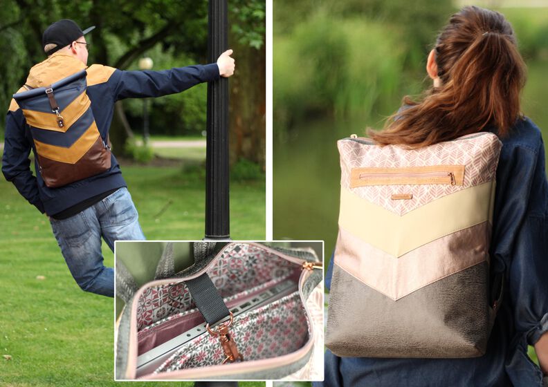 Rucksack VARO - 4 in 1 Shopper/ Turnbeutel/ Rucksack image number 3