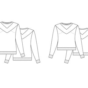 Damenpullover Veera - Größen 32 - 60