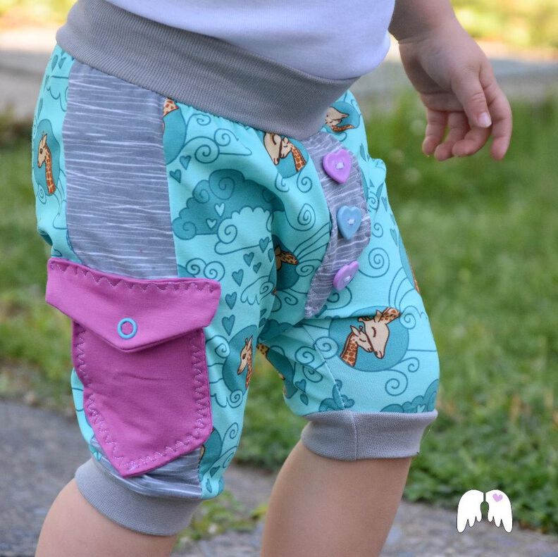 Schnittmuster Sommerhose Jelte 62 - 116 image number 4
