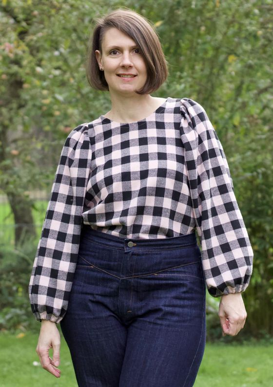 Regine - Bluse mit Puffärmeln image number 8