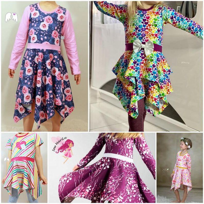 Drehkleid FUNKELZAUBER Gr. 86 - 164 image number 1