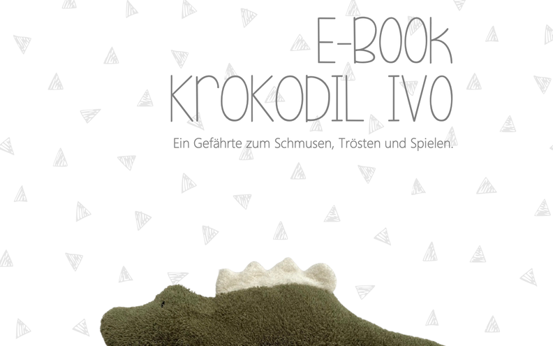 E-Book Krokodil Ivo - Nähanleitung und Schnittmuster image number 2