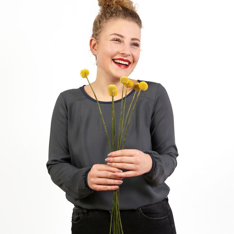 FRAU DANA - sportlich schicke Bluse mit Bündchen XS-XXL image number 4
