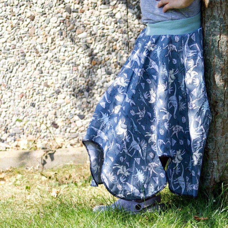 Main WaveSkirt (LANG) - Drehrock/ Zippelrock image number 10