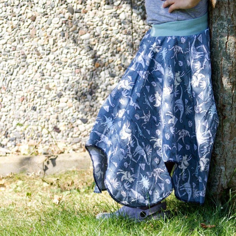 Main WaveSkirt (LANG) - Drehrock/ Zippelrock image number 10