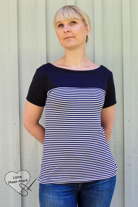 »Sommerärmel« für »LaBreton Shirt« (32–46) – Add-On image number 8