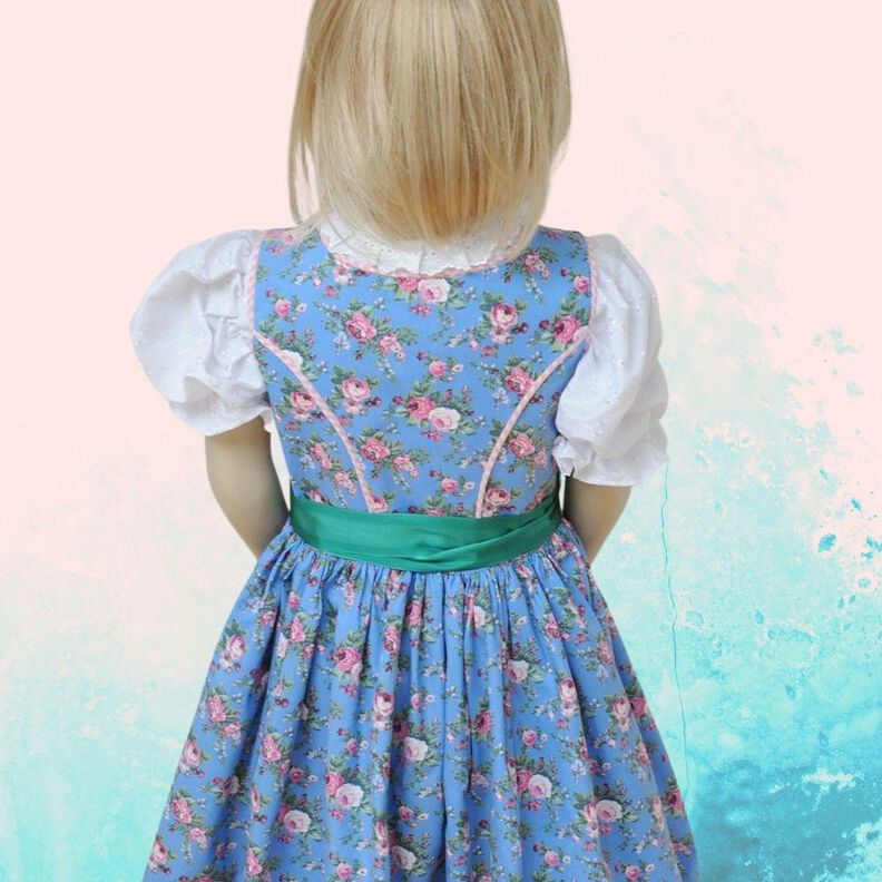 Schnittmuster Kinderdirndl Resli Gr. 80-140 Beamerdatei image number 2