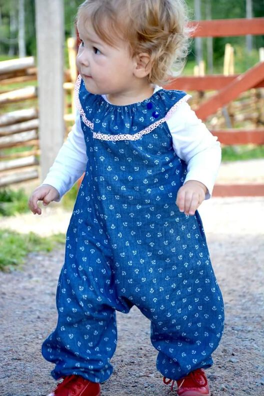 Overall Kinder - Schnittmuster Gr. 50-116 - deine FREDA #17 image number 4