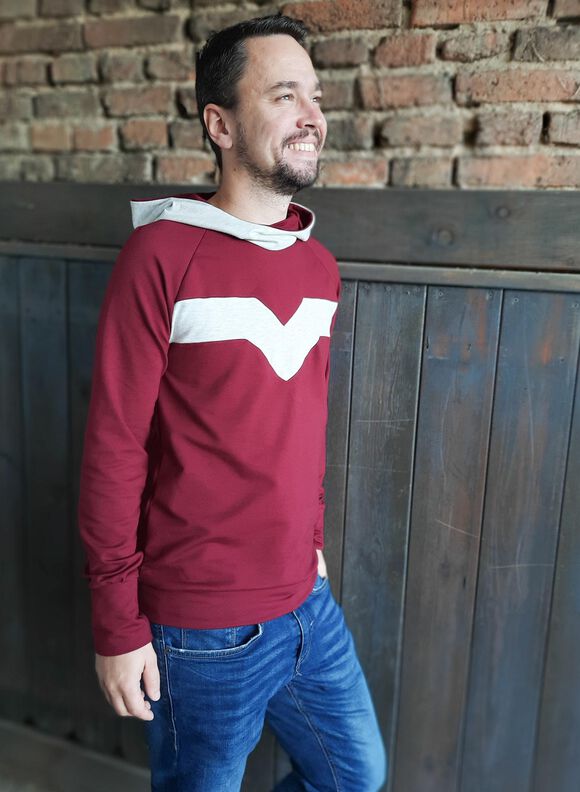 Ebook Hoodie Brixx Gr.44-64 inkl. Ebenendatei image number 5