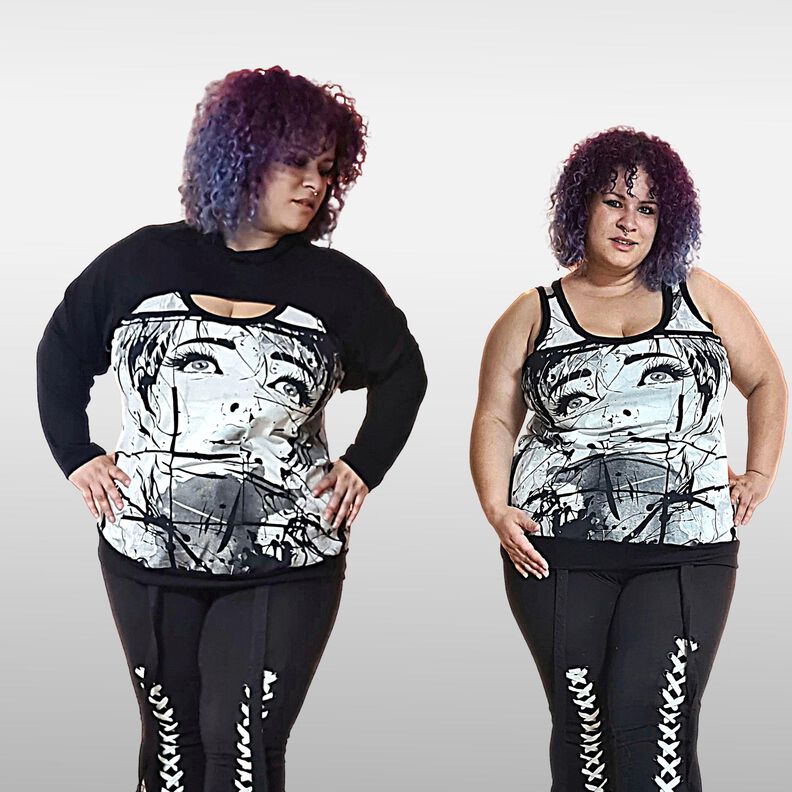 Serena – Croptop - Shirt  32-52 image number 6