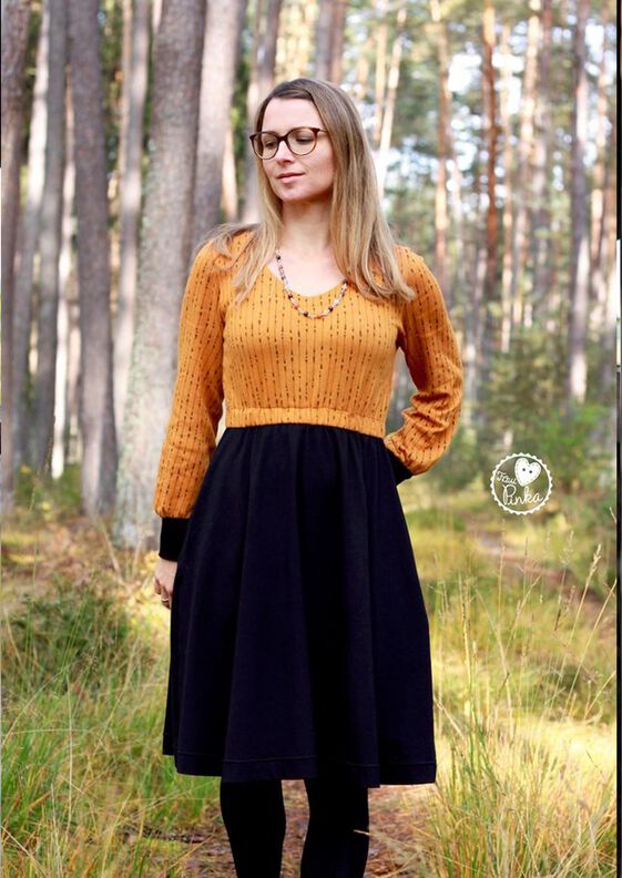 Bertha - langärmliges Kleid für Damen Gr. 32-50 image number 5