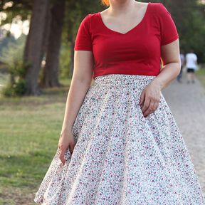 Tellerrock & Petticoat AVARITIA (34-58) 2-in-1 Schnittmuster