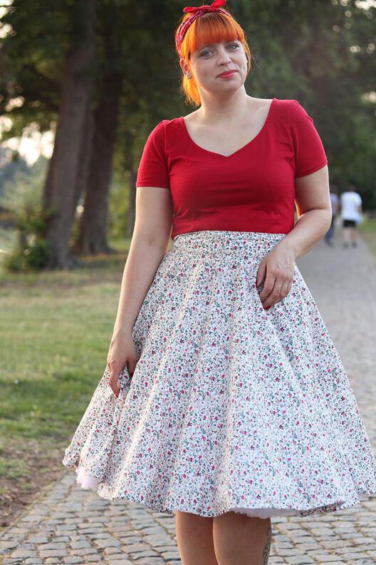 Tellerrock & Petticoat AVARITIA (34-58) 2-in-1 Schnittmuster image number 2