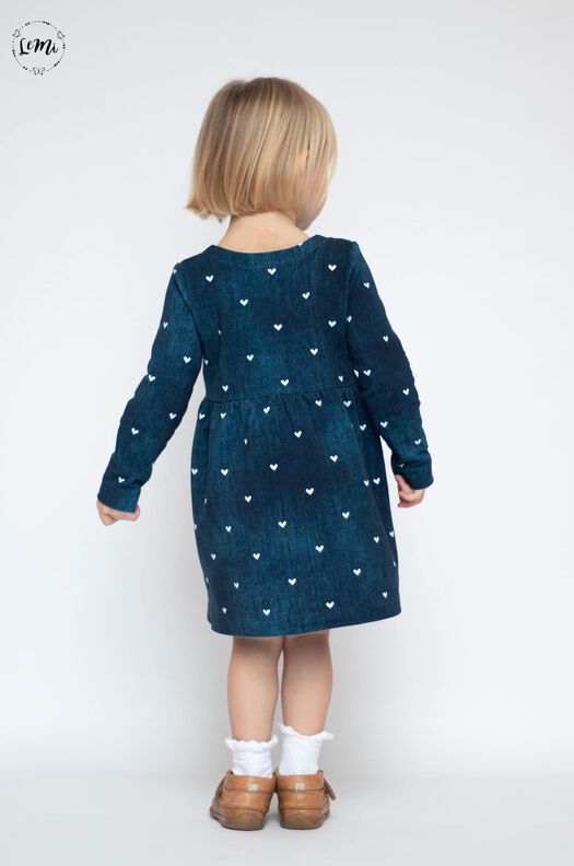 Basic Kleid BEAMER Version - Gr. 86-164 image number 8