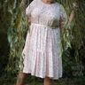 *Ladies Partydress Webware* Stufenkleid Gr. 32 bis 56 Boho thumbnail number 10