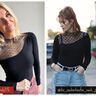 Elegantes Asymmetrisches Langarmshirt - ANOUK thumbnail number 9