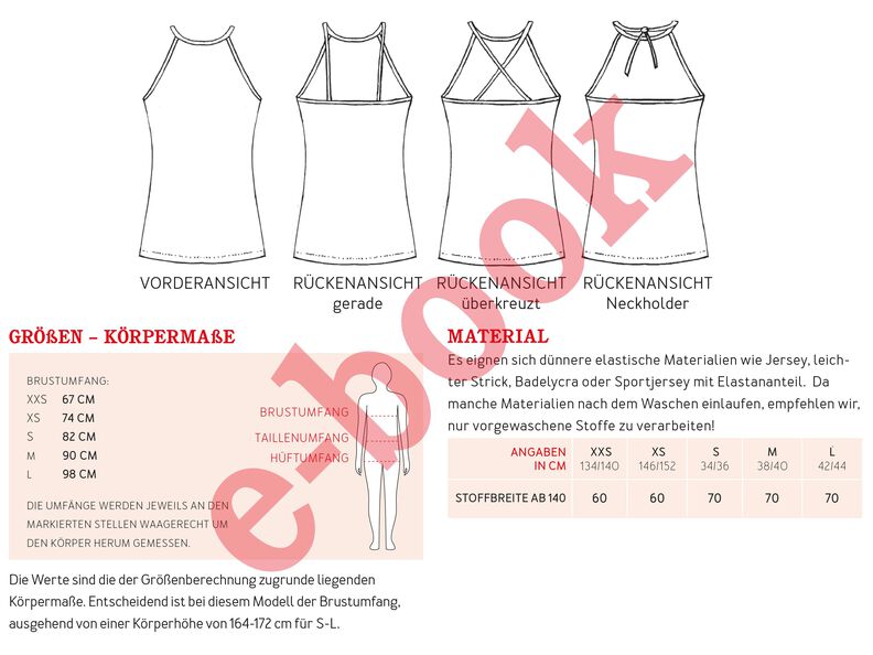 FRAU ELIN - Sommertop mit Spaghettiträgern XXS-L image number 2