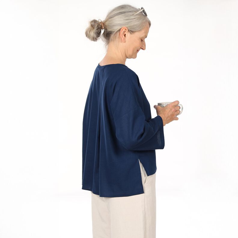 FRAU MAKI - Bluse mit Quetschfalte XS-XXL image number 8
