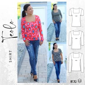 Ebook Shirt TEOLO Gr. 32-56