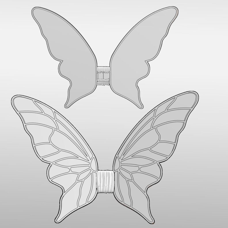 Fairy Flügel Universalgröße image number 3
