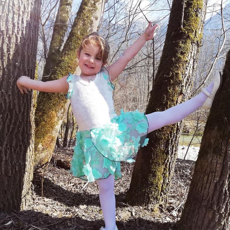 Ballett Trikot "Balleriny", Schnittmuster in Gr. 98-164 image number 9