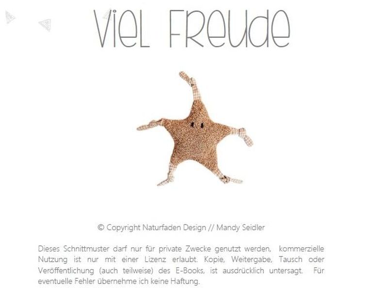 E-Book Seestern Svea - Nähanleitung und Schnittmuster image number 5