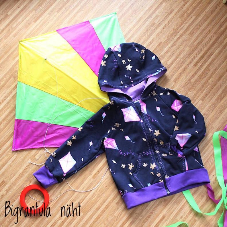 Baby Sweatjacke Hoodie Jacke KRIM ♥ Gr. 56-98 image number 4