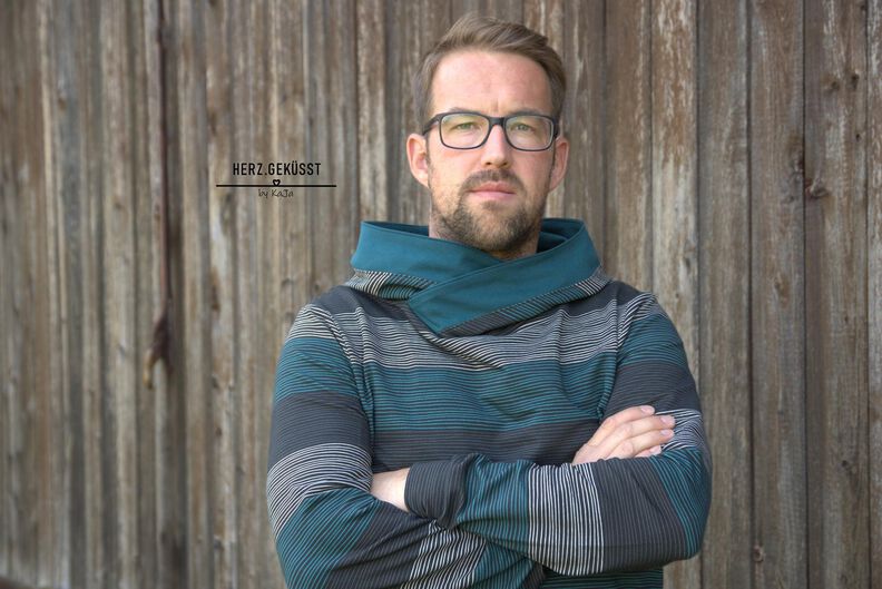 *Gentlemens Basic Hoodie* Hoodie, Sweater runder Saum image number 8