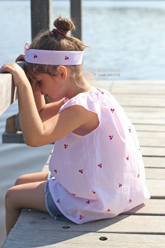 Sommer Bluse - Gr. 68 - 164 Nähanleitung und Schnittmuster image number 7