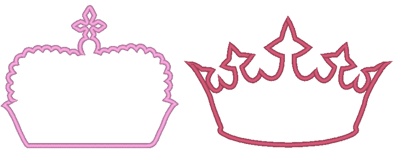 Stickdatei Kronen 2.0 Krone Prinzessin image number 5