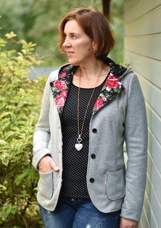 Blazer (34-46) PAULISTA Damen Jackett Schnittmuster image number 9