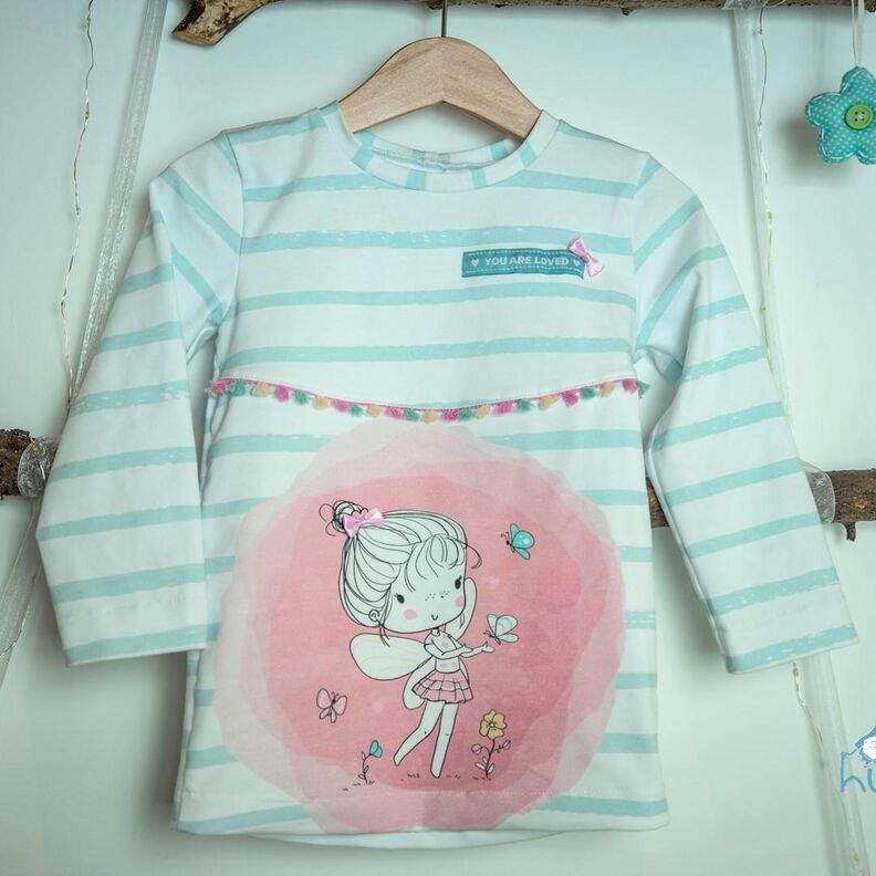 Basic-Shirt Lina+Karli Gr. 68-140 Schnittmuster image number 7