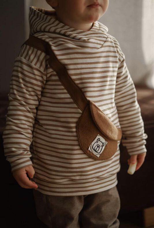 KOMBI E-Book Bauchtaschenhoodie Gr. 68 - 140 image number 6