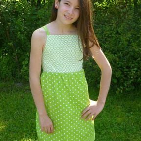 Kleid "Alina", Schnittmuster und N&auml;hanleitung Gr. 110-152