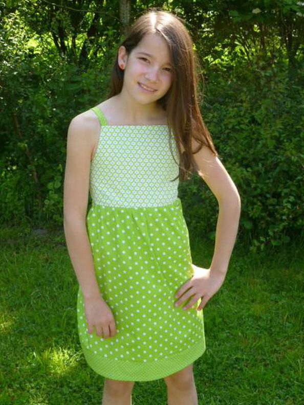Kleid "Alina", Schnittmuster und Nähanleitung Gr. 110-152 image number 2