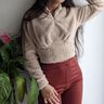 Centli Sweater | Hoodie Korsett Rollkragen Pulli thumbnail number 6