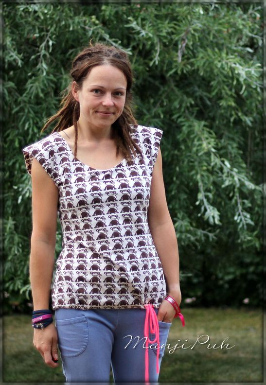 "Manja" Kleid/Shirt Schnittmuster und Nähanleitung image number 5