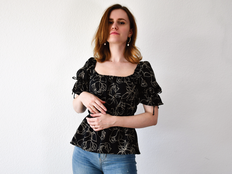 Milchmädchen Bluse/Top Aloha - Gr. 32-50 image number 7