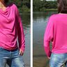Wasserfallshirt "CELINE",  Gr. 158-46 thumbnail number 3