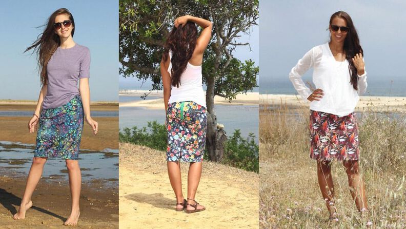 Rock & Bleistiftrock "SAMIRA" Nähanleitung Gr. 158- 46 image number 4