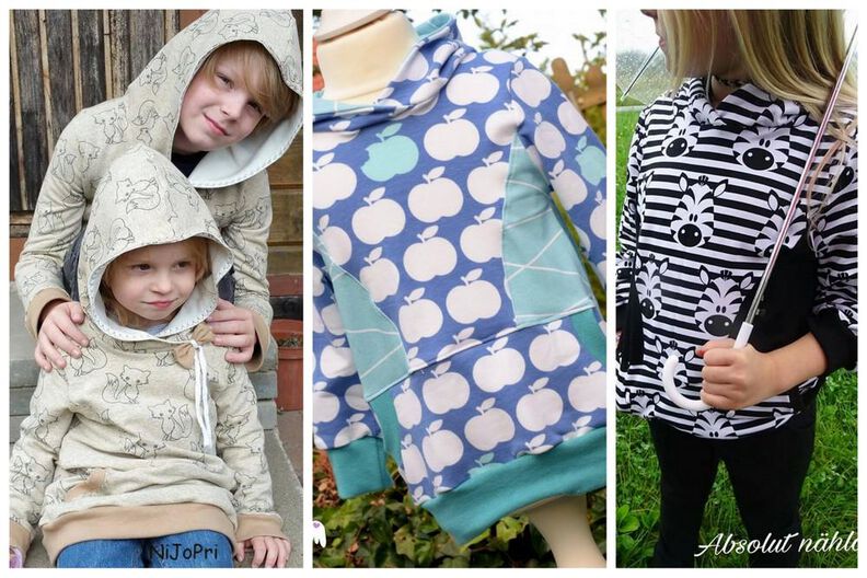 Hoodie BEN eBook Schnittmuster 74 - 164 image number 4