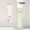  Kleid Agda  Gr. 34-54 | Jerseykleid Beamer-Datei thumbnail number 2