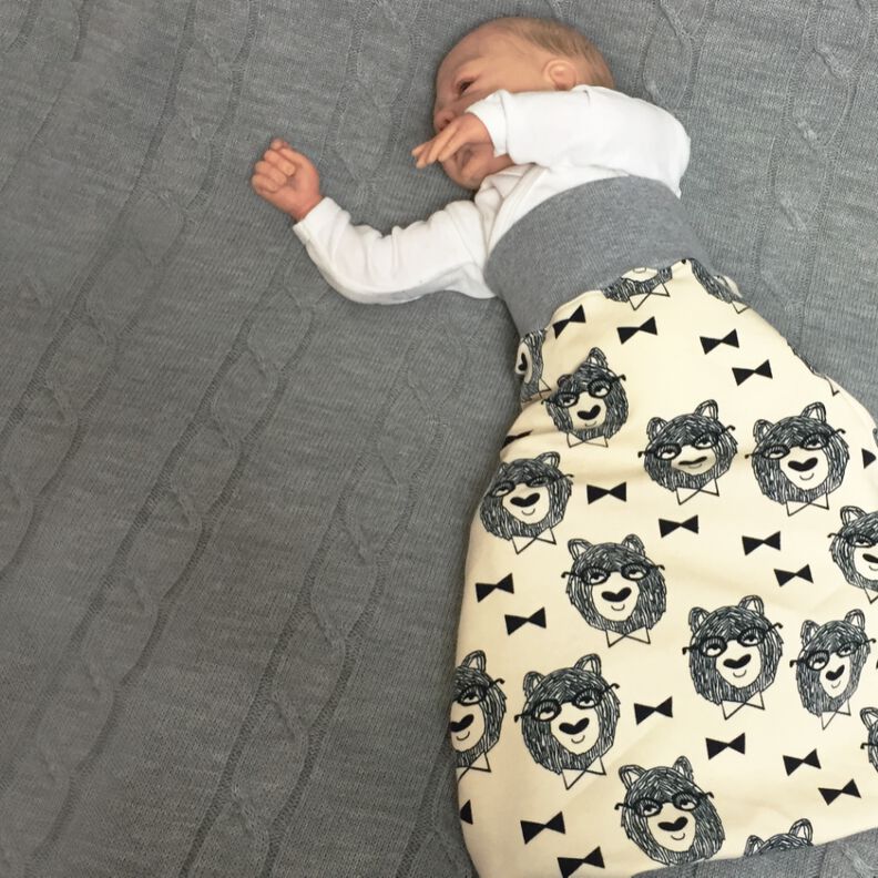 Pucksack, Schlafsack NOVO (0-7 Monate) Baby Schnittmuster image number 1