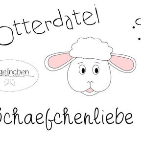 Plotterdatei Schäfchenliebe