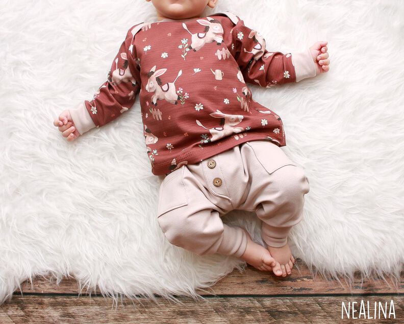 (inkl. Beamerdatei) CL*OVER 'button' Pants Baby image number 9