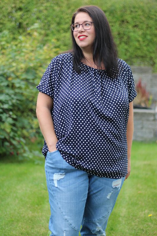 Bluse/Kleid AVELLINO Gr. 32-54 Ebook Schnittmuster image number 6