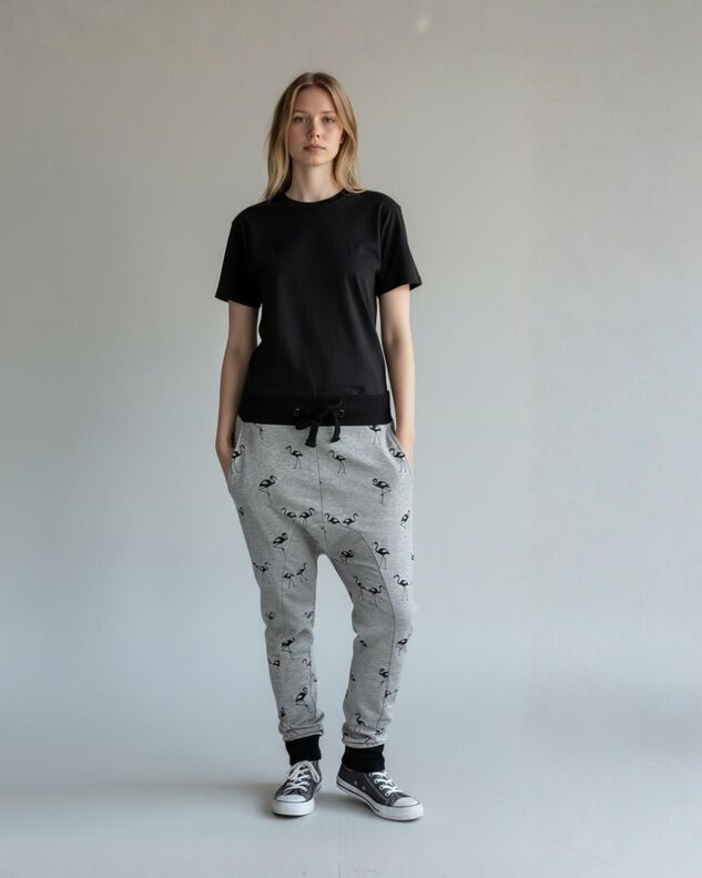 Sweatpants / Jogginghose, Schnitt m. Ebenen, A4, A0+, Beamer image number 3