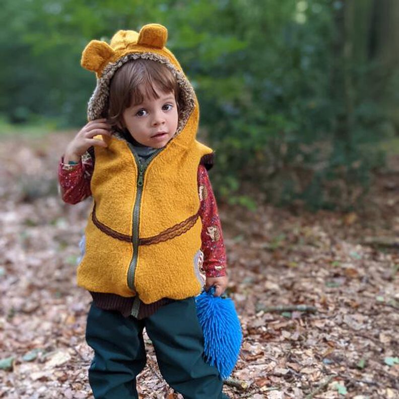 Main(e) CasualVest - Kinderweste mit Ohrenoption - 68-134 image number 6