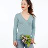 FRAU LIESE - Langarmshirt in Wickeloptik XS-XXL thumbnail number 1